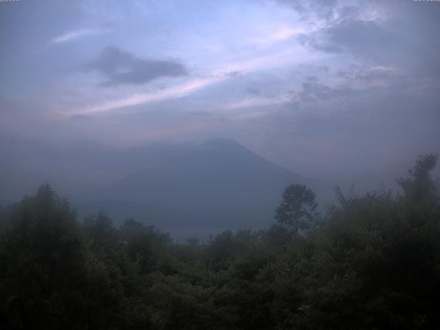 山中湖からの富士山