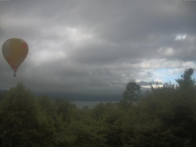 山中湖からの富士山