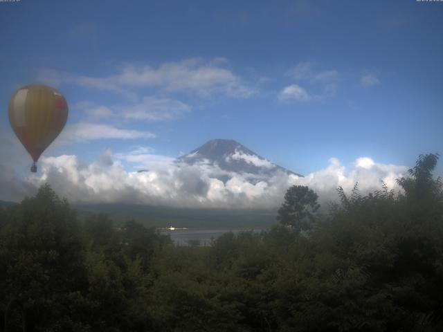 山中湖からの富士山
