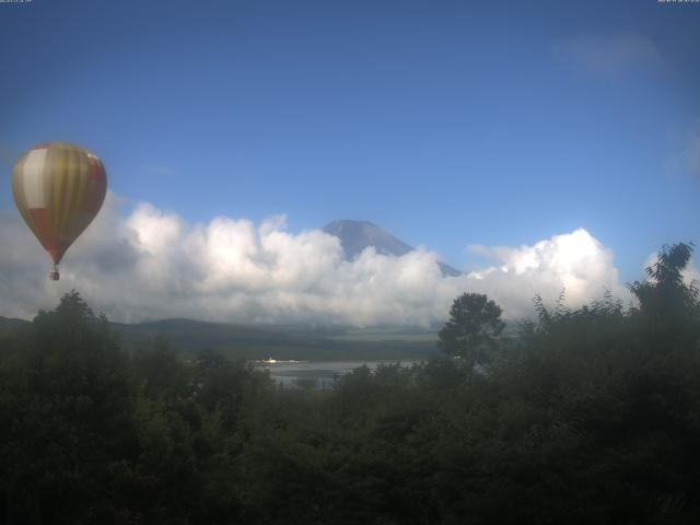 山中湖からの富士山