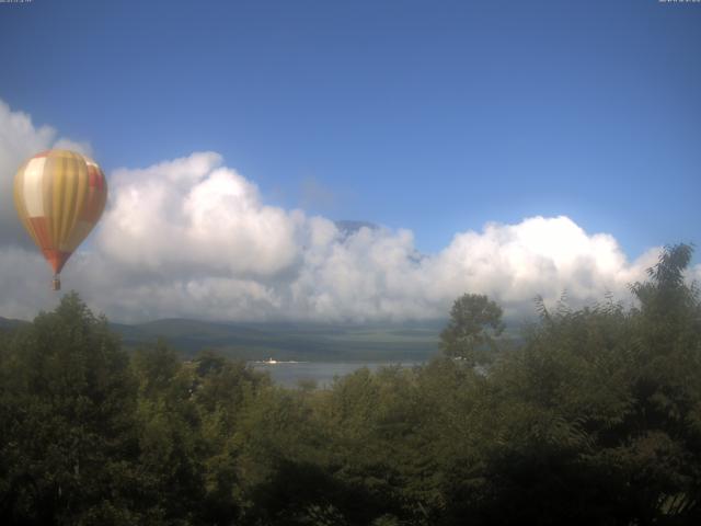 山中湖からの富士山