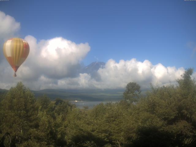 山中湖からの富士山