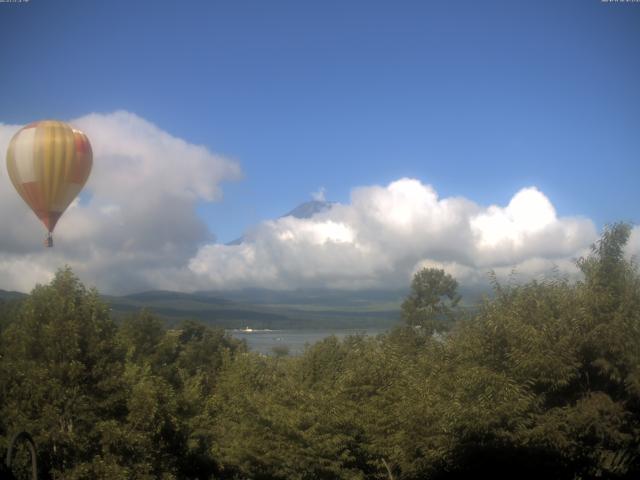 山中湖からの富士山