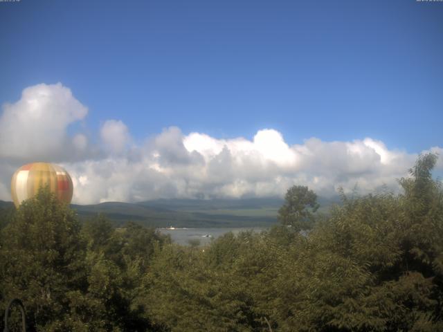 山中湖からの富士山