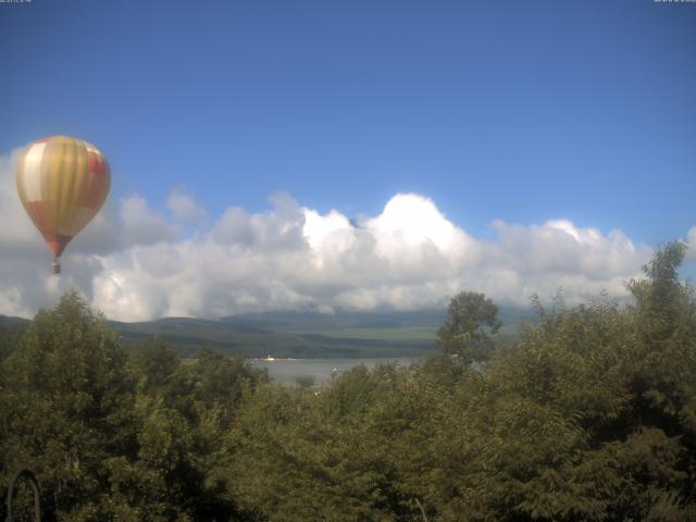 山中湖からの富士山