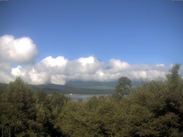 山中湖からの富士山