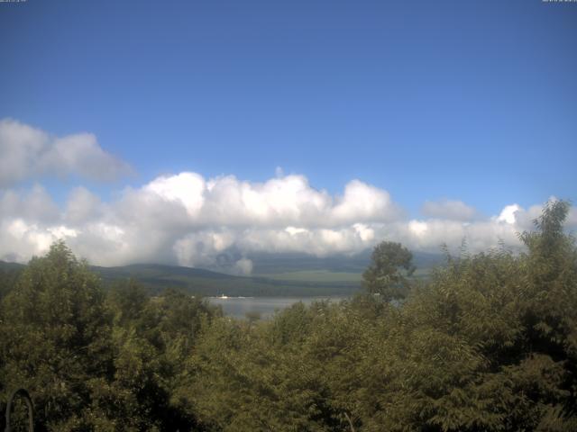 山中湖からの富士山