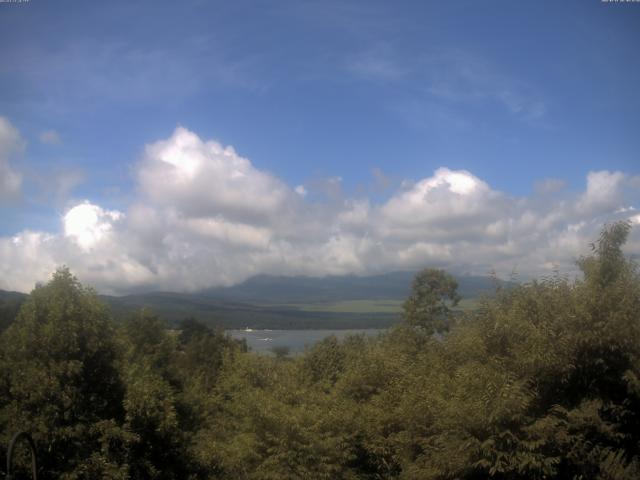 山中湖からの富士山