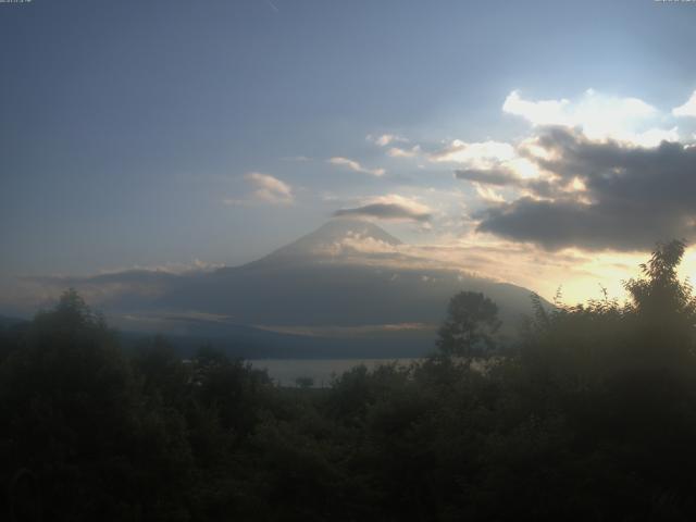 山中湖からの富士山