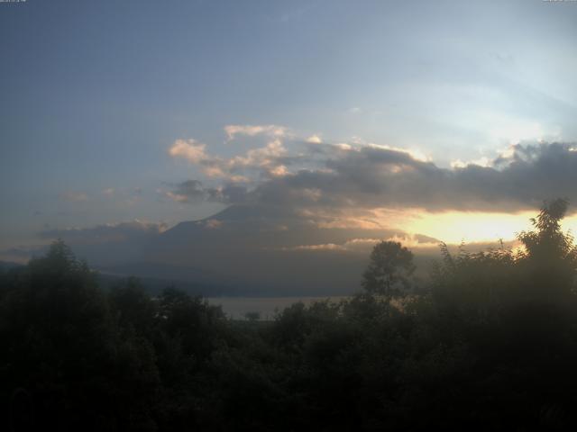 山中湖からの富士山
