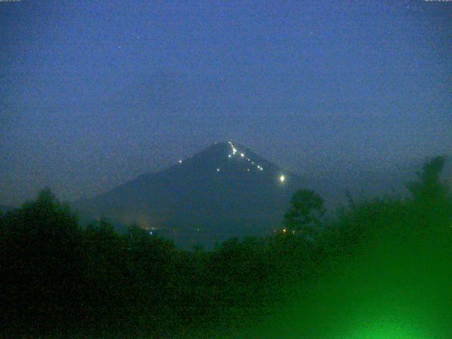 山中湖からの富士山