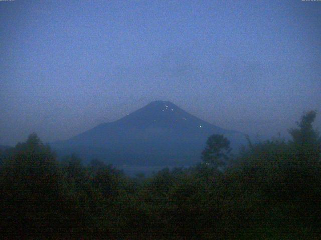 山中湖からの富士山