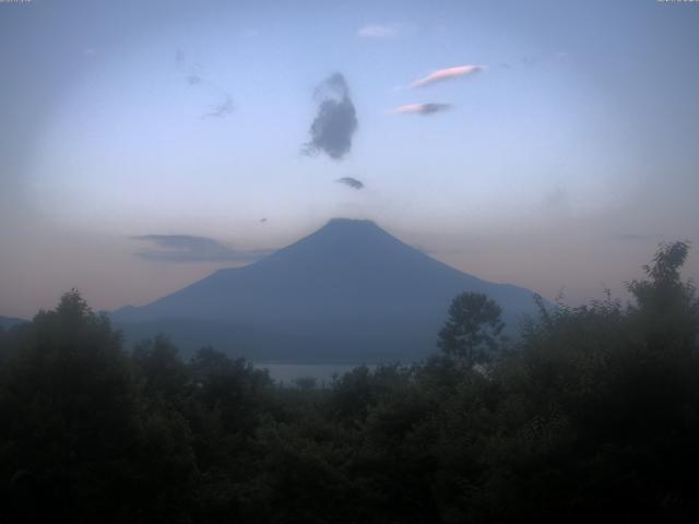 山中湖からの富士山