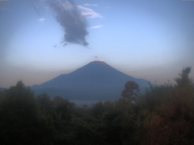 山中湖からの富士山