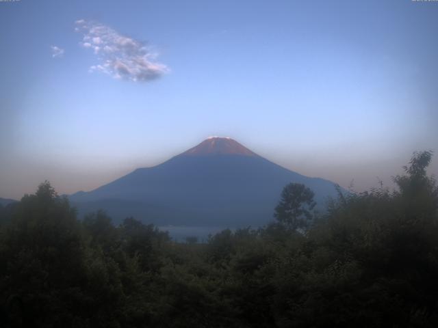 山中湖からの富士山
