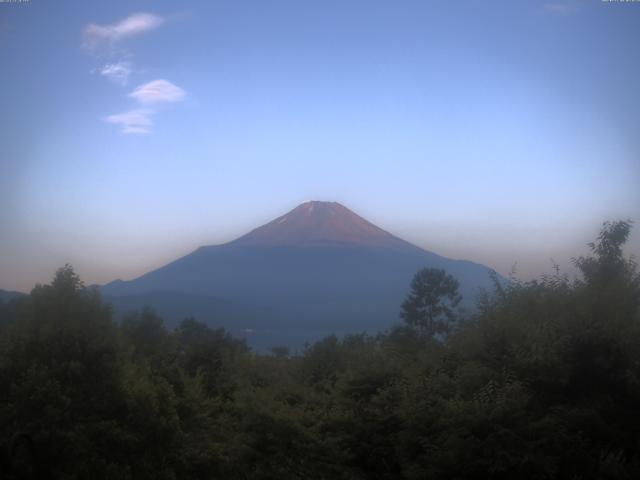 山中湖からの富士山