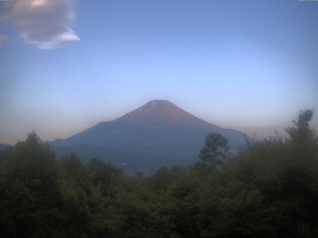 山中湖からの富士山