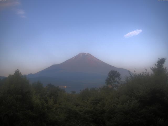 山中湖からの富士山