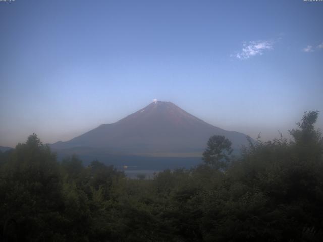 山中湖からの富士山