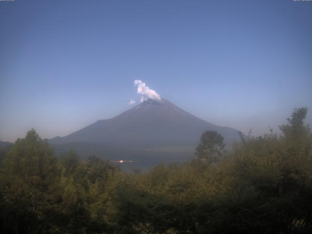 山中湖からの富士山