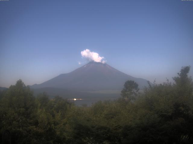 山中湖からの富士山