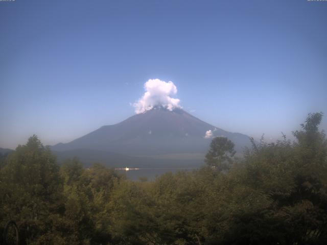山中湖からの富士山