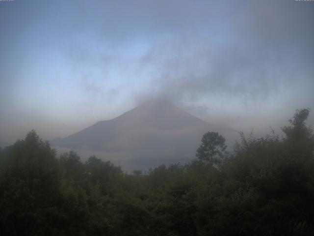 山中湖からの富士山