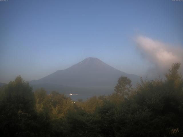 山中湖からの富士山
