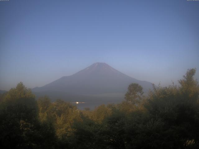 山中湖からの富士山