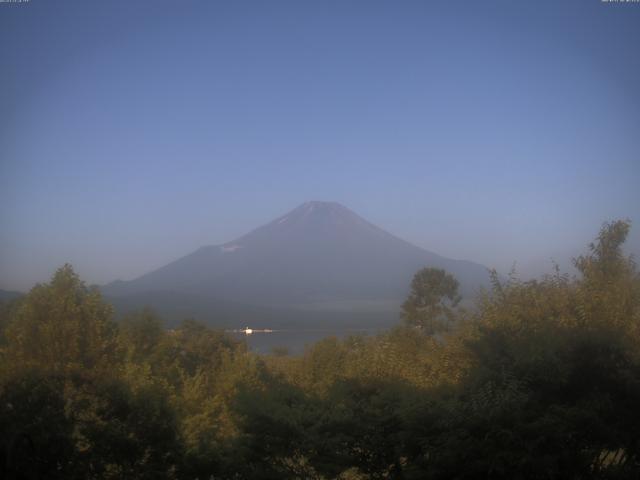 山中湖からの富士山