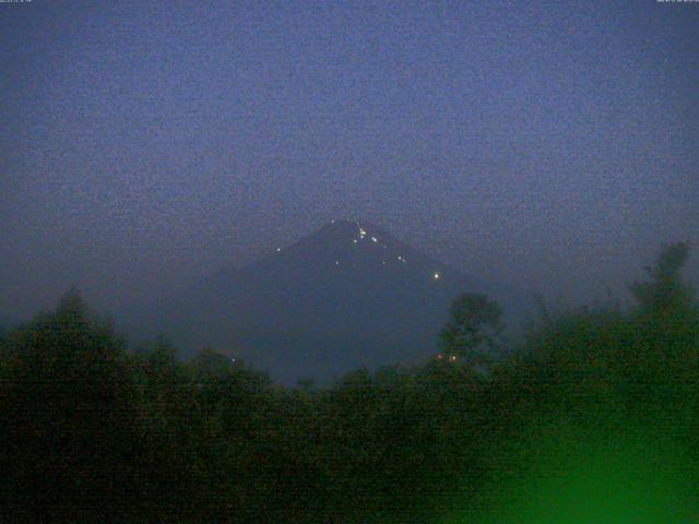 山中湖からの富士山