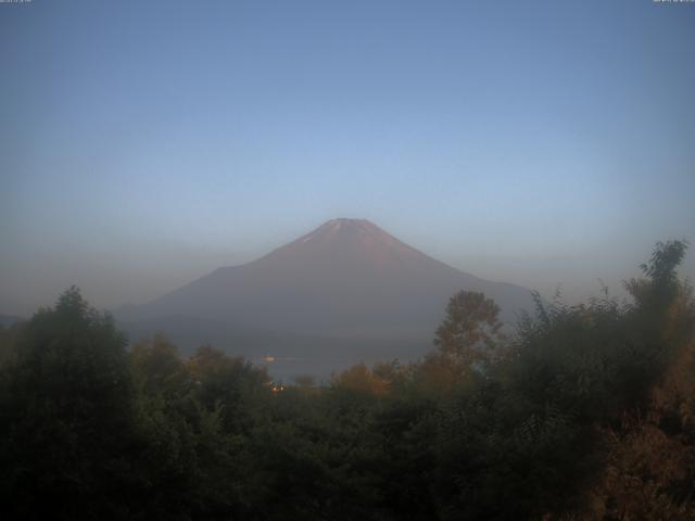 山中湖からの富士山