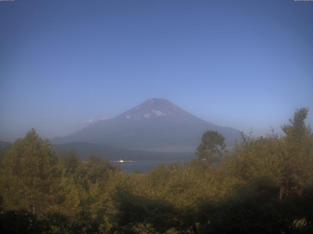 山中湖からの富士山