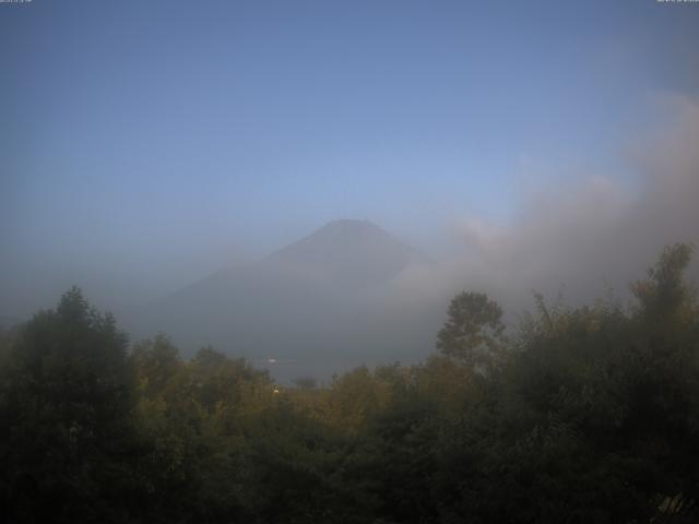 山中湖からの富士山