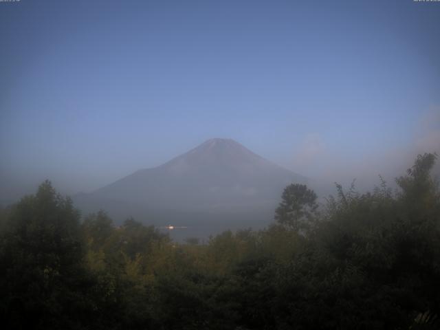 山中湖からの富士山