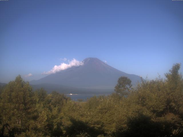山中湖からの富士山