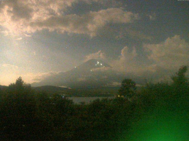 山中湖からの富士山