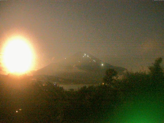 山中湖からの富士山