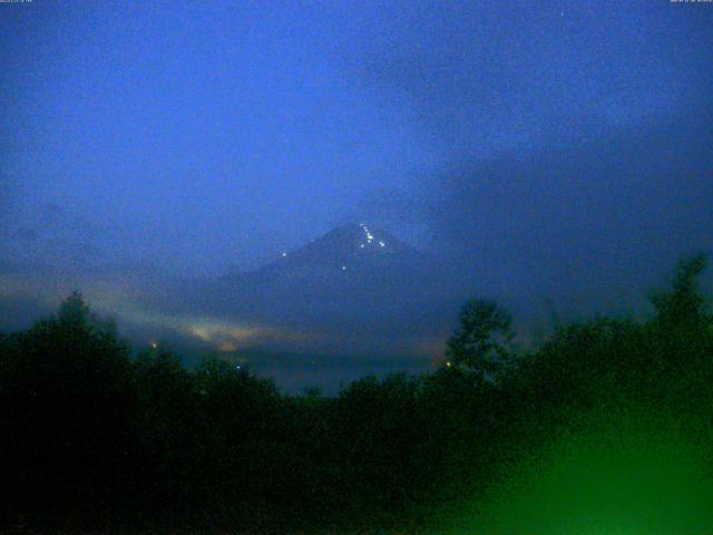 山中湖からの富士山
