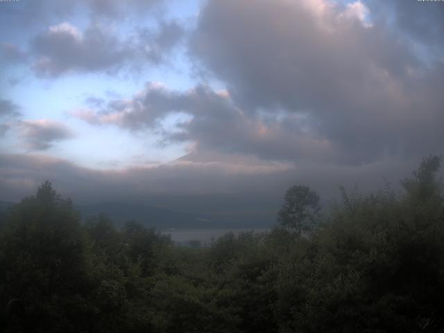 山中湖からの富士山
