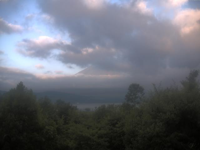 山中湖からの富士山
