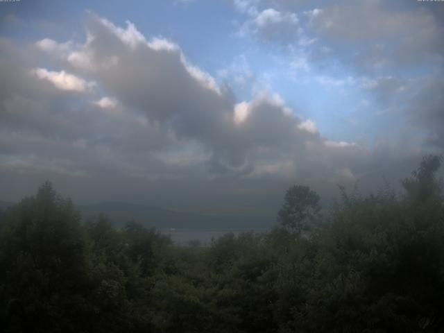 山中湖からの富士山