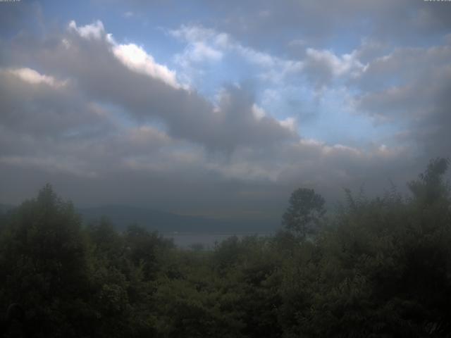 山中湖からの富士山