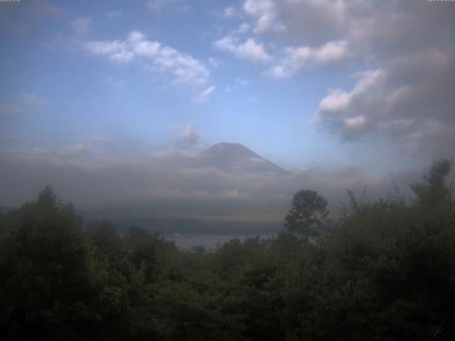 山中湖からの富士山