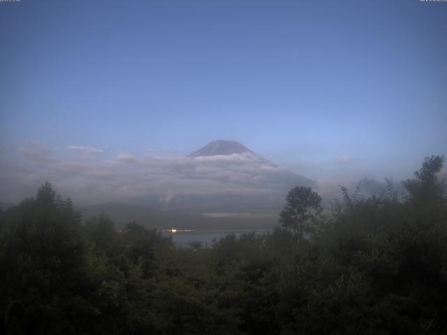 山中湖からの富士山