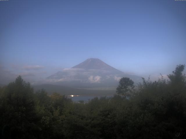 山中湖からの富士山