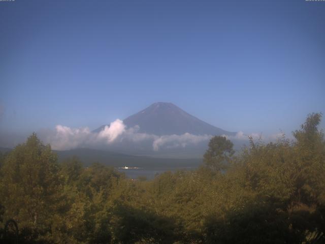 山中湖からの富士山