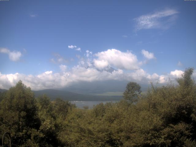 山中湖からの富士山
