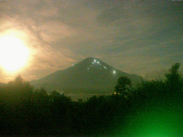 山中湖からの富士山