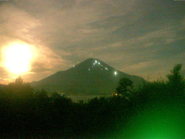 山中湖からの富士山